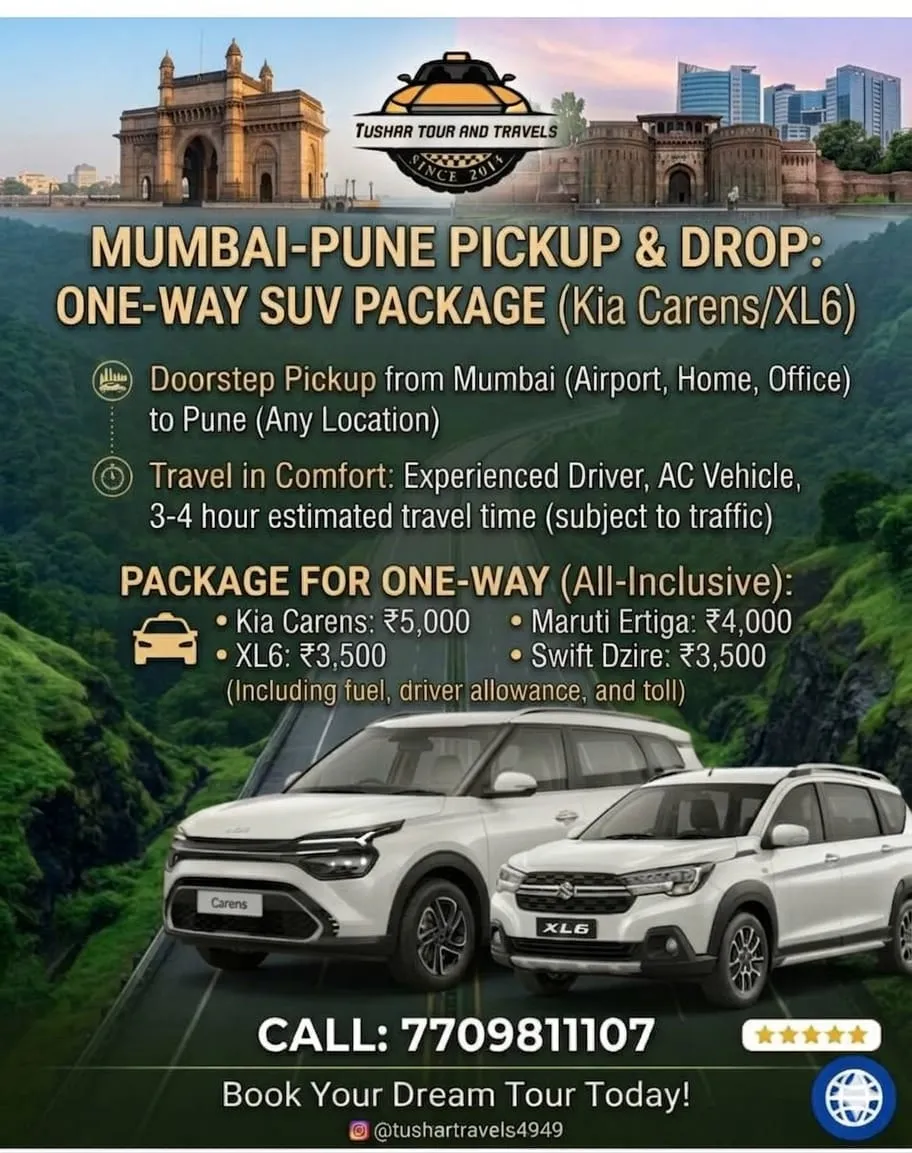 Pune to Mumbai Taxi