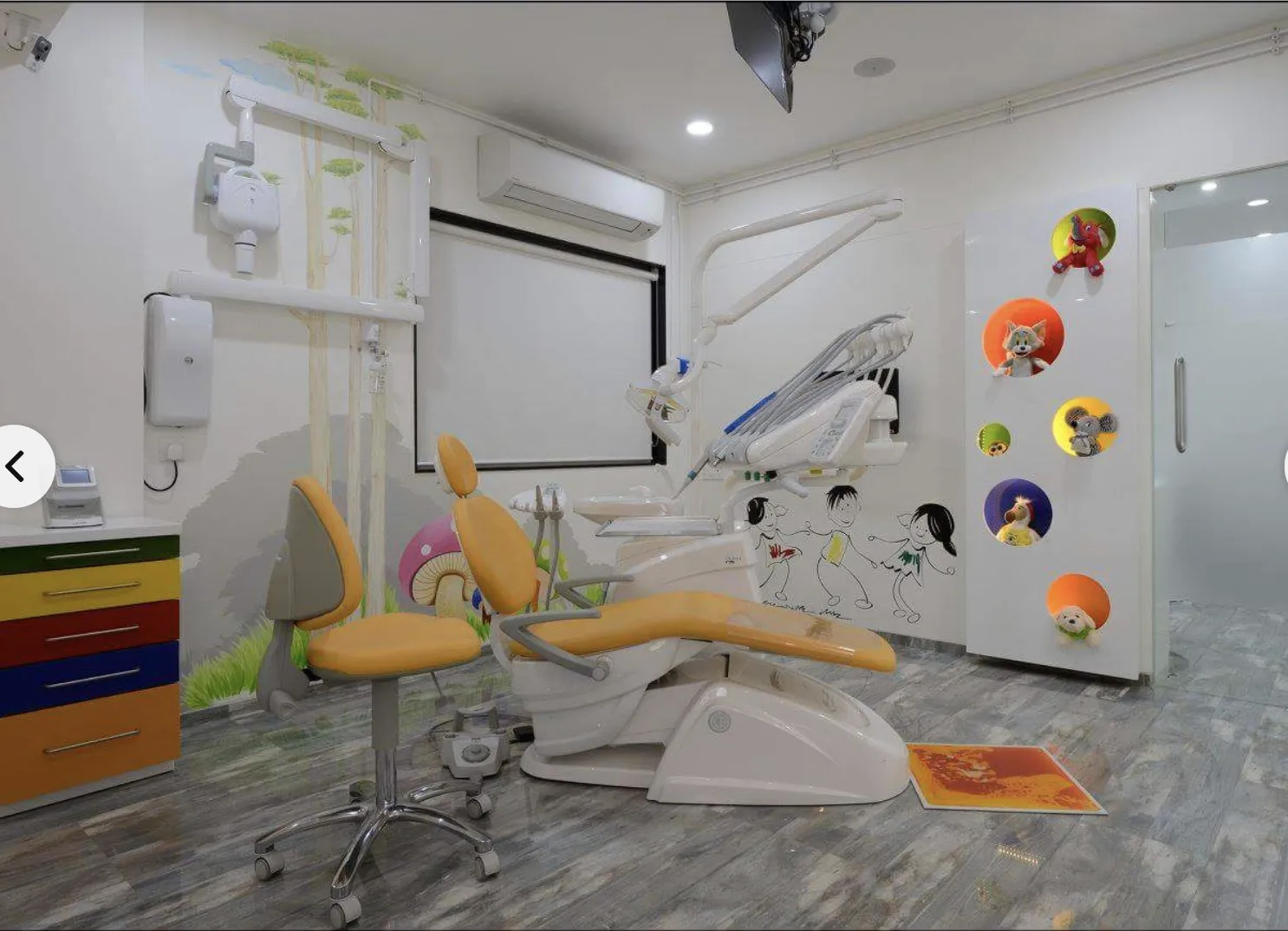 Anterior filling treatment result