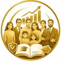 Families and professionals receiving financial coaching