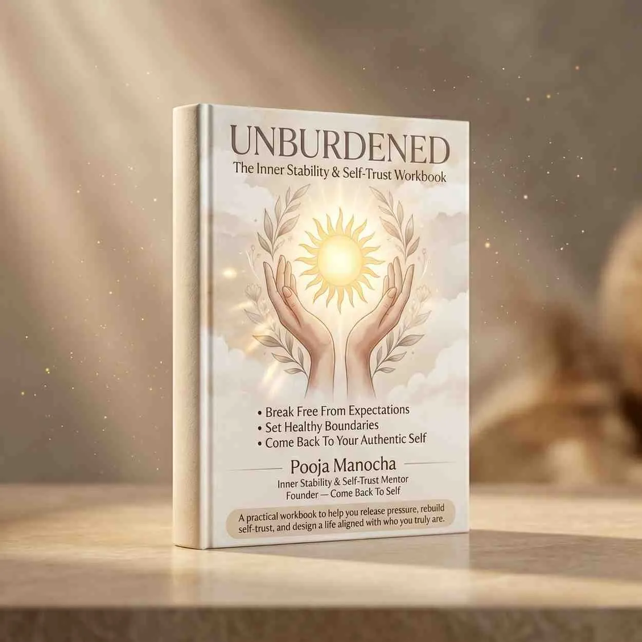 Unburdened: The Inner Stability & Self-Trust Workbook