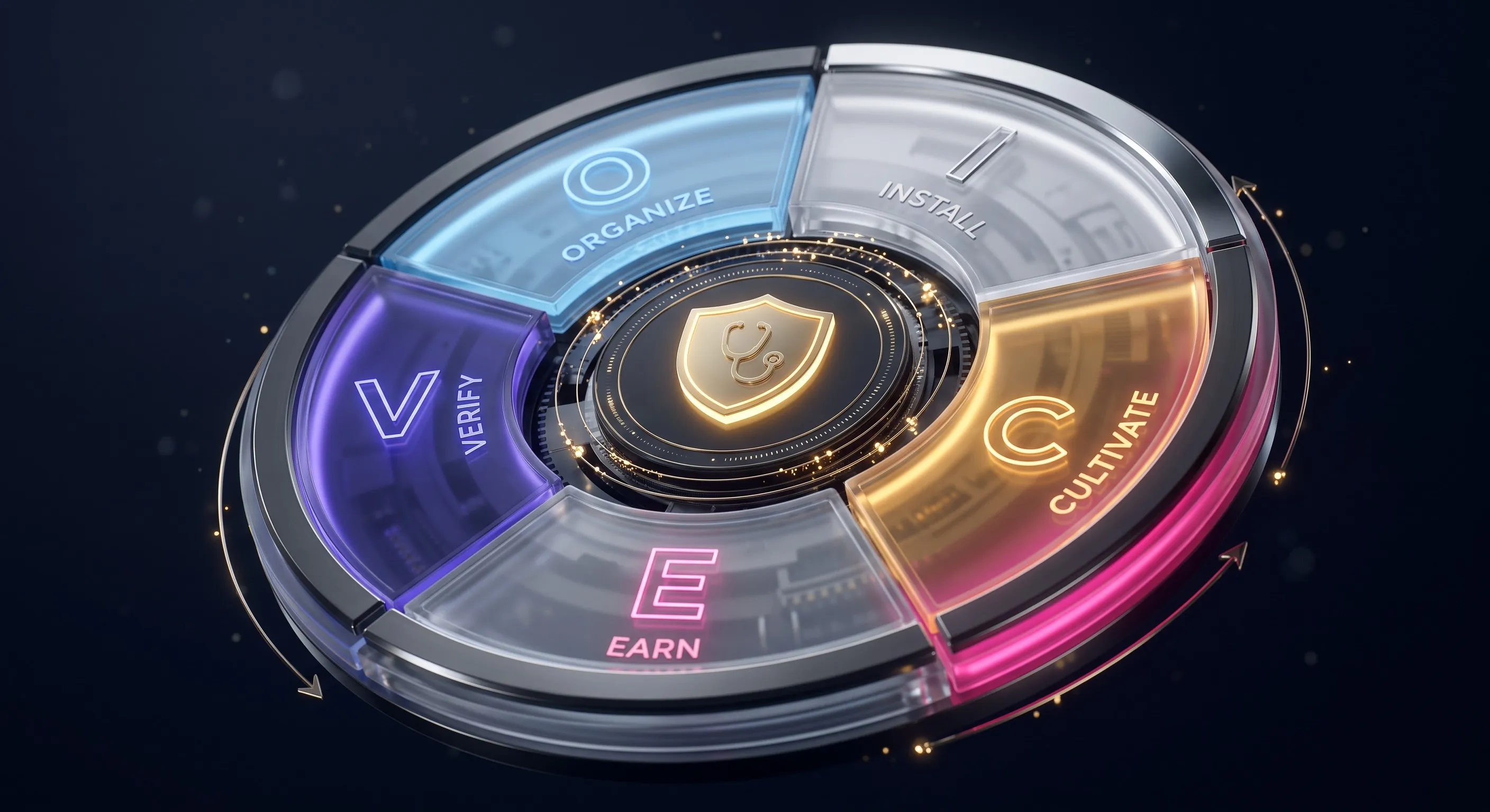 Health Creators Blueprint VOICE Framework Wheel
