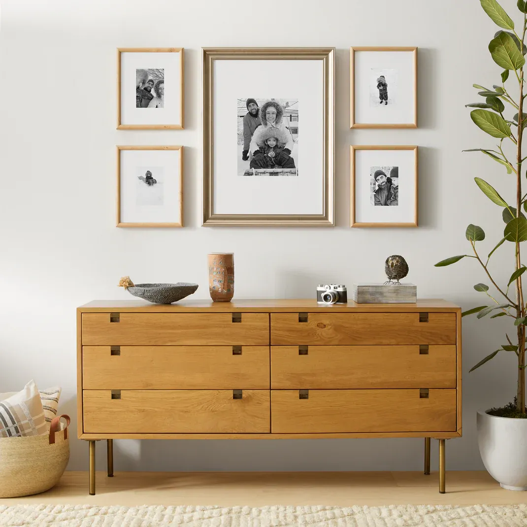 Curated gallery wall