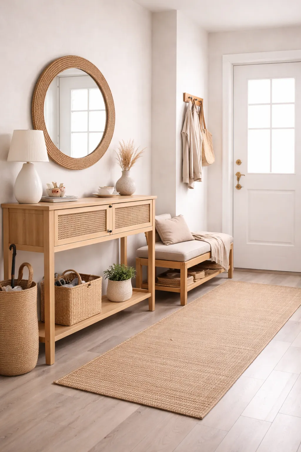 Entryway organization concept