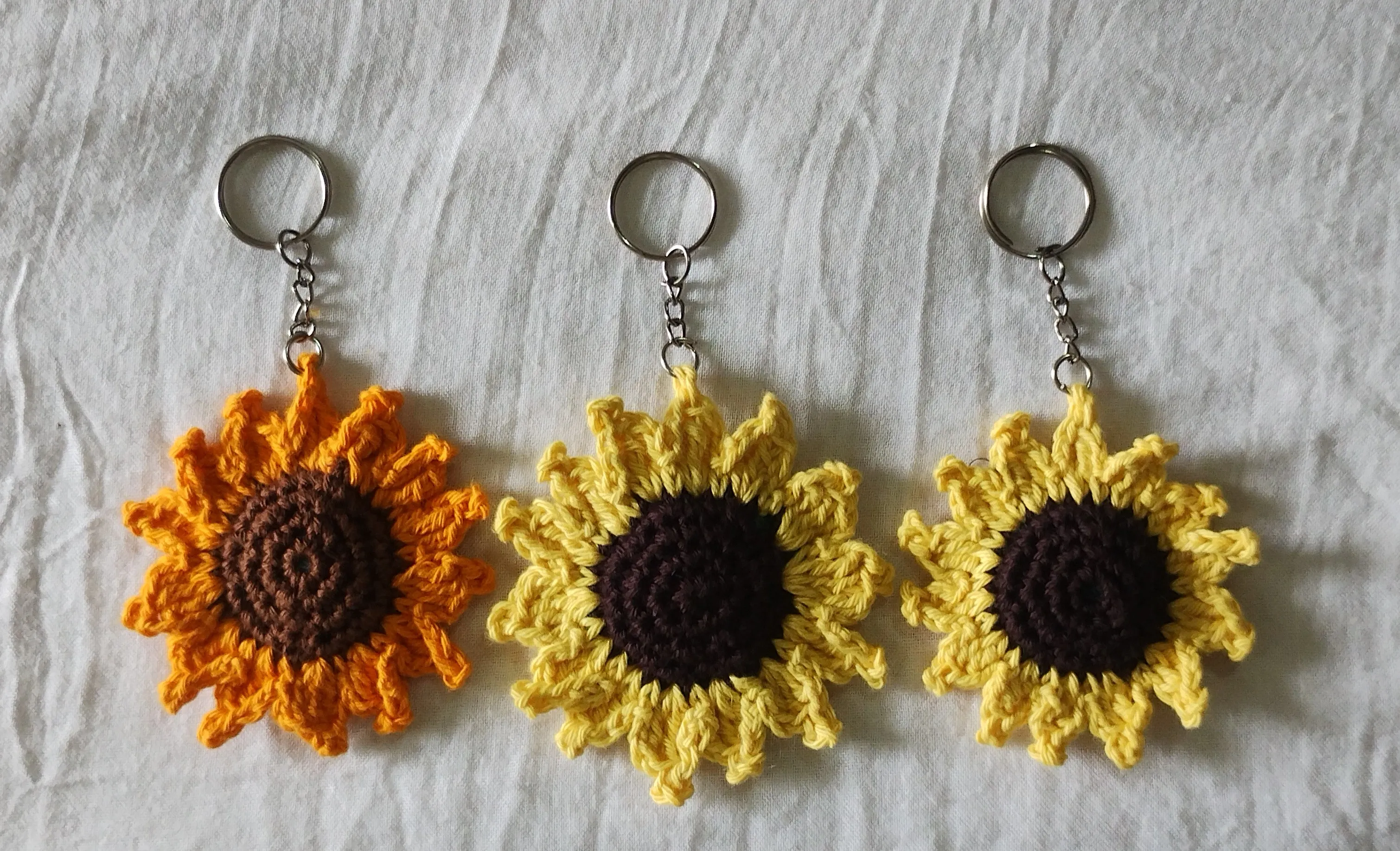 Sunflower keychain product image