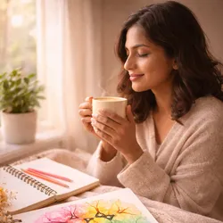 Experiencing deep calm