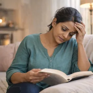 Overwhelmed, busy woman, stressed with work and life