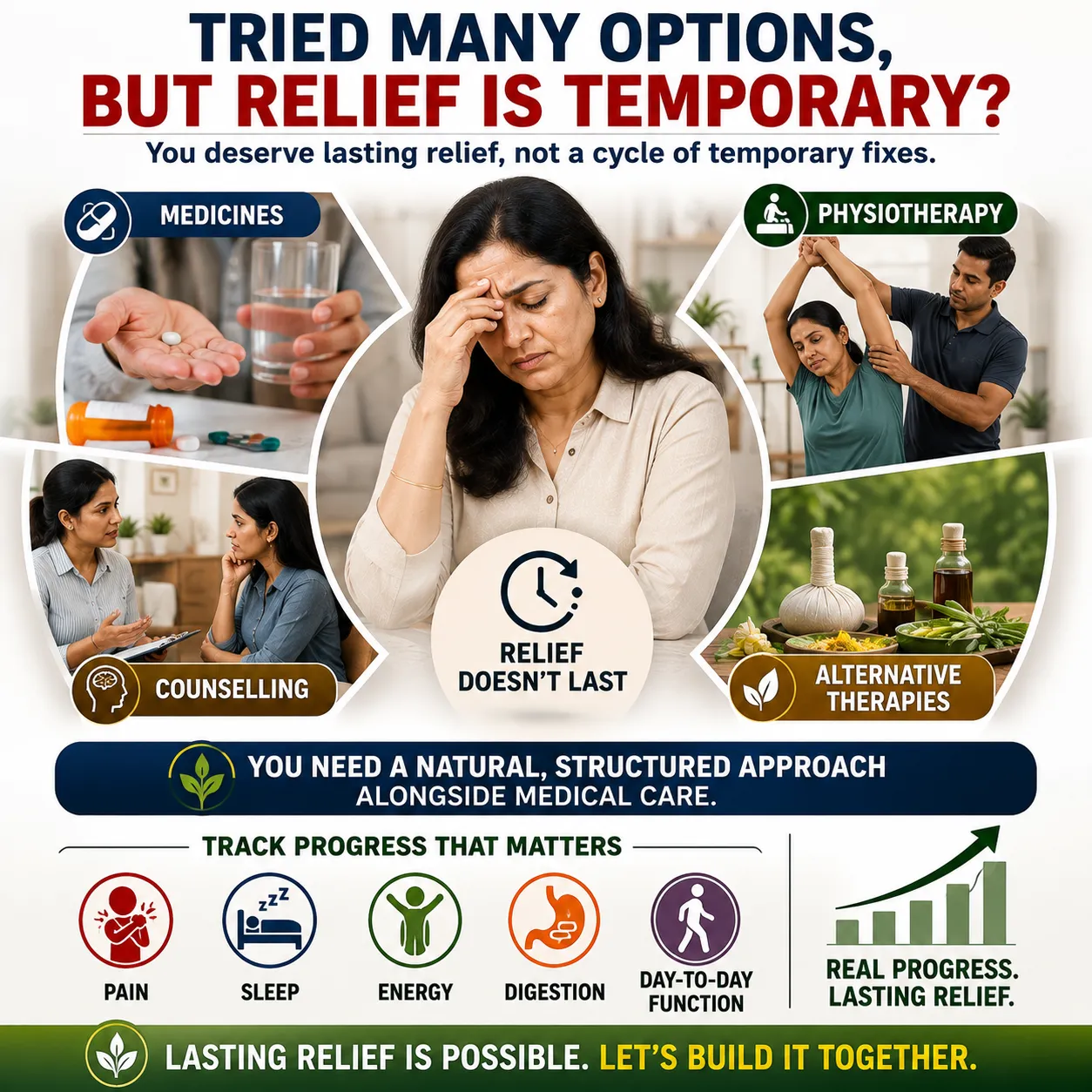 Professional reviewing treatment history and recovery plan