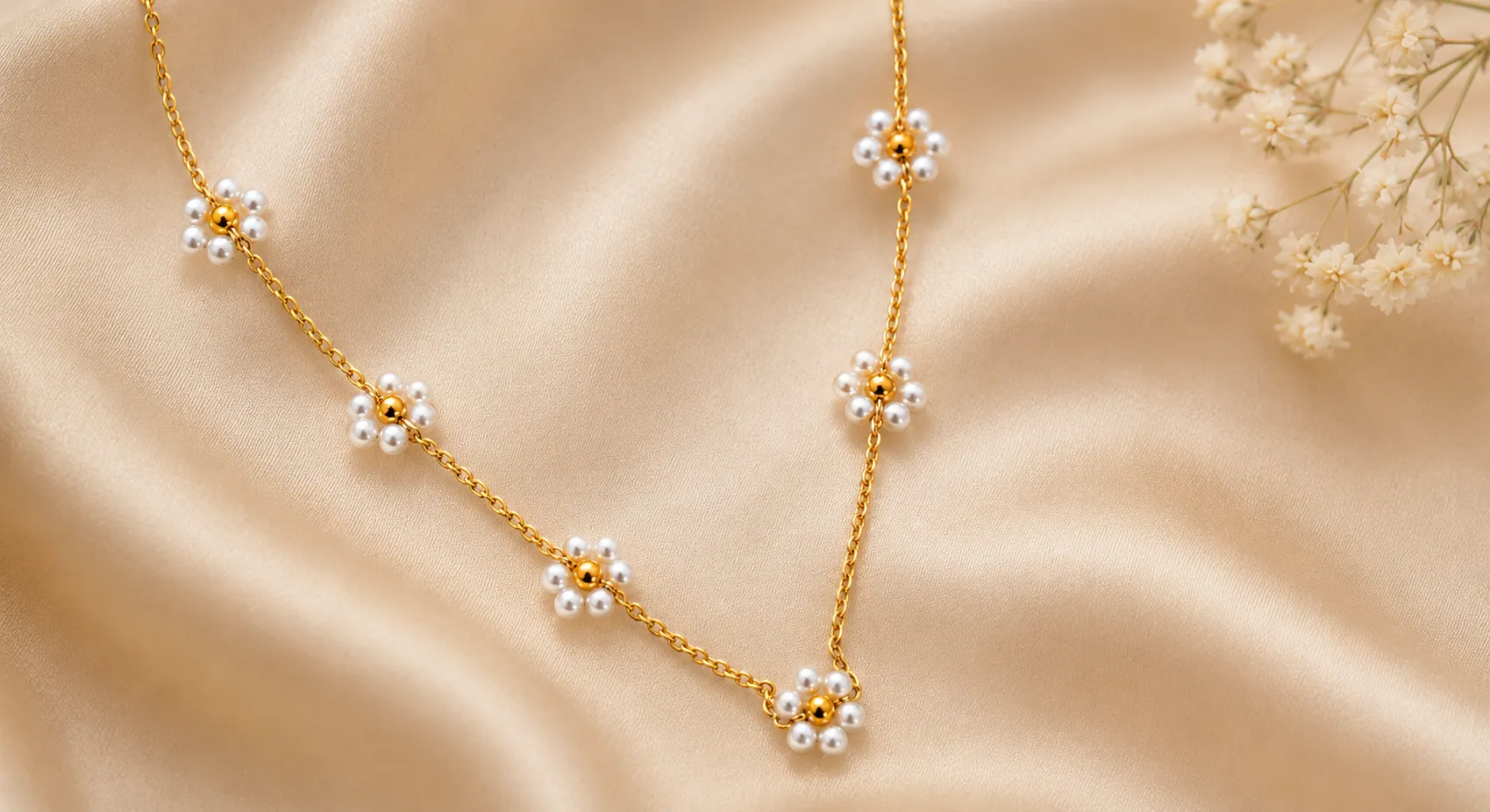 Minimal pearl studs