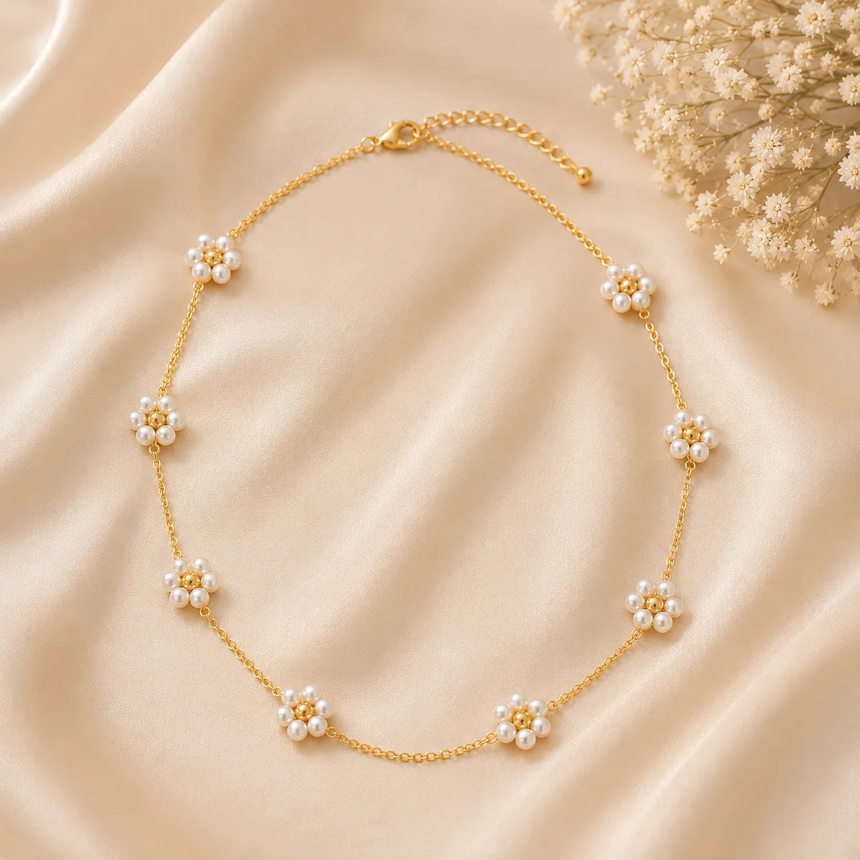 Minimal pearl studs