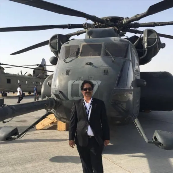 Legacy Holdings professional at aviation expo