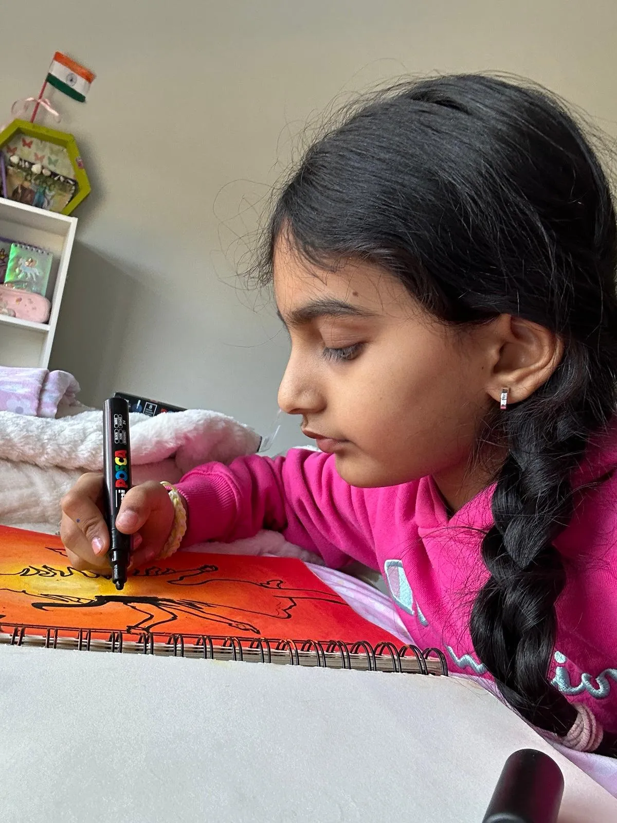 Student artwork — Vibrant Imagination