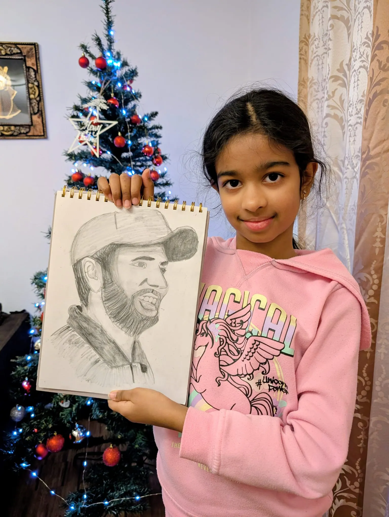 Beautiful student artwork showcasing creative talent at Joyous Art Club