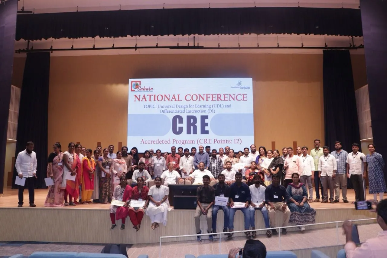 Director with guests