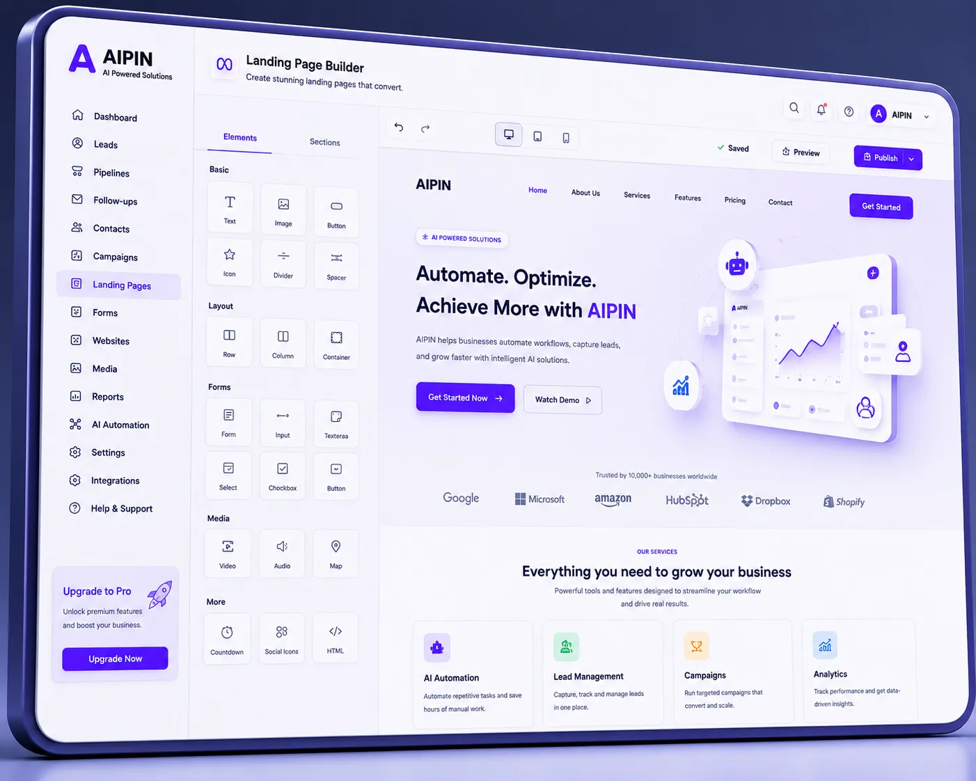 Landing Pages