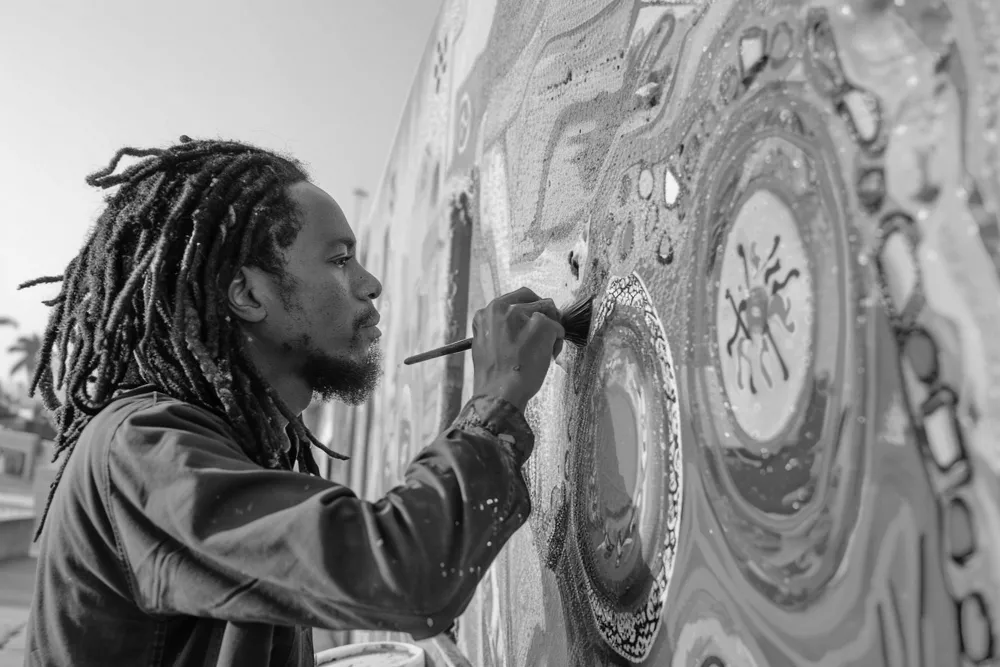 Artist Painting