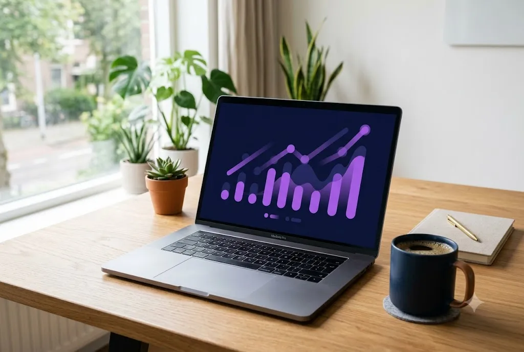 Organic traffic growth for a client website