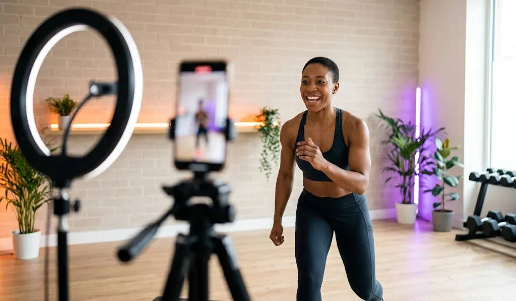 Fitness coach client success campaign banner