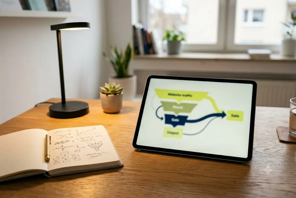 Coaching business funnel results